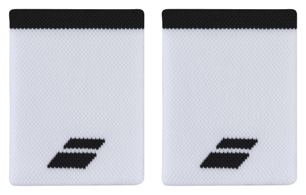 Logo Jumbo Schweißband weiß/grau
